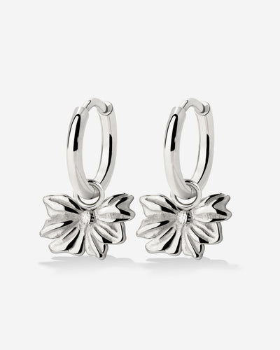 Eternal Bloom Hoop Set Small Silber