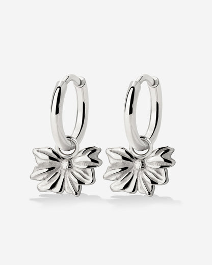 Eternal Bloom Hoop Set Small Silber