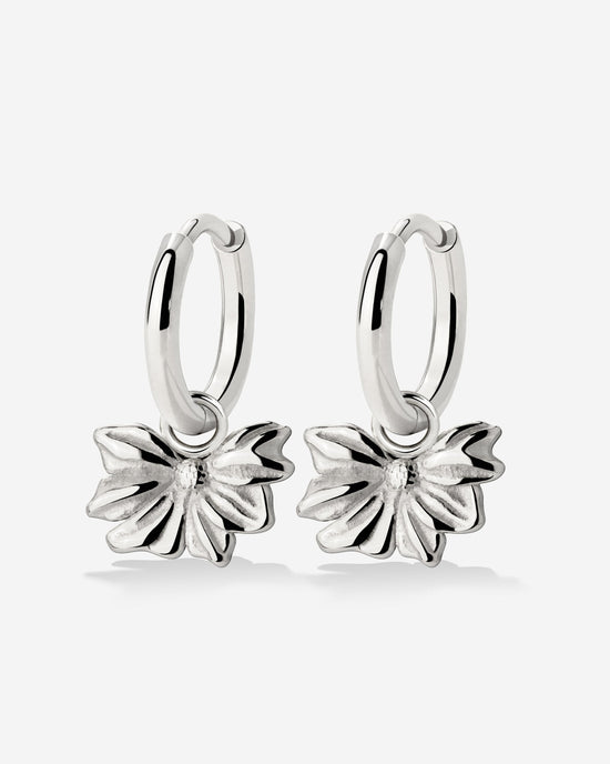 Eternal Bloom Hoop Set Small Silber