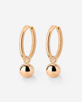 Bubbly Hoop Set Medium Roségold