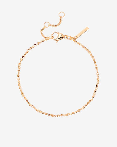 Tinsel Chain Bracelet Roségold