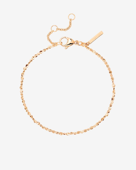 Tinsel Chain Bracelet Roségold