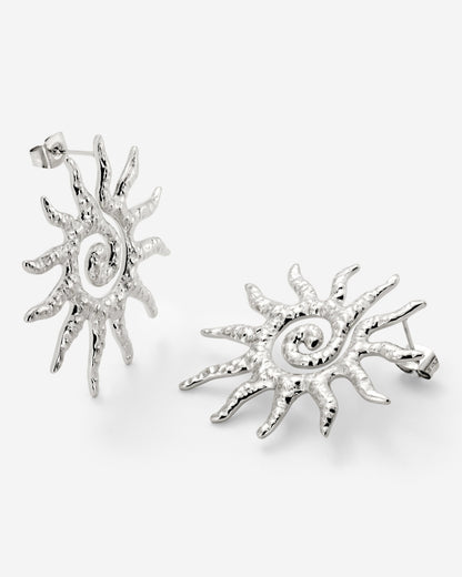 Soleil Studs Silber