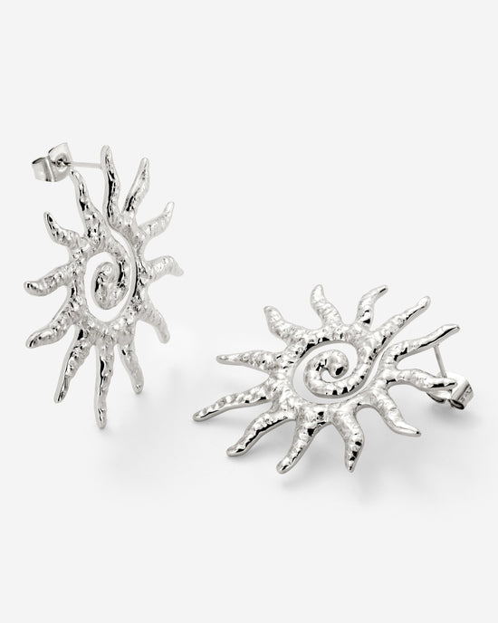 Soleil Studs Silber