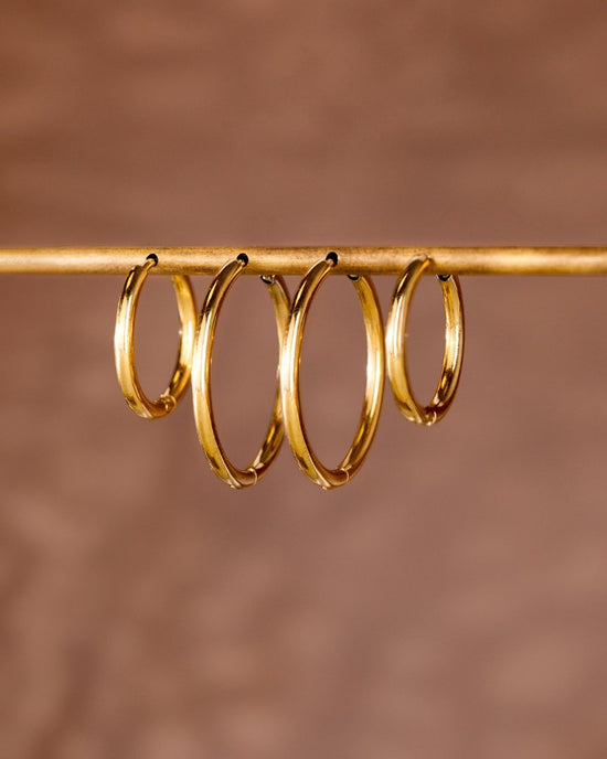 Clean Hoop Bundle Midi Silber