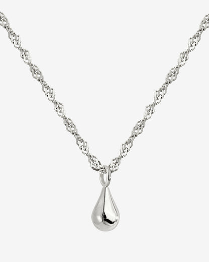 Drop it Necklace Silber