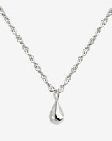 Drop it Necklace Silber