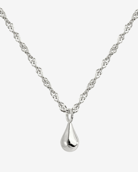 Drop it Necklace Silber