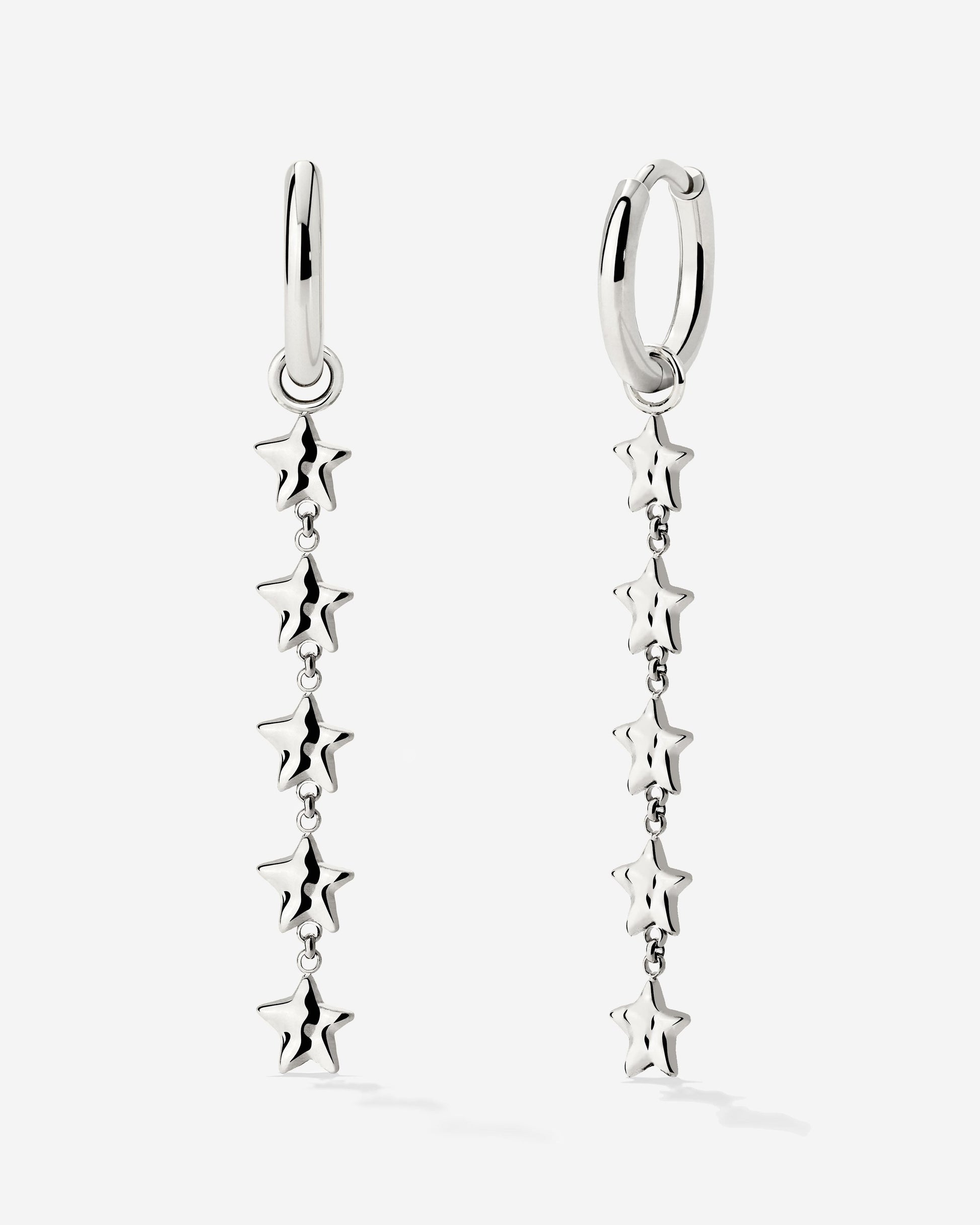 Luminaries Hoop Set Small Silber