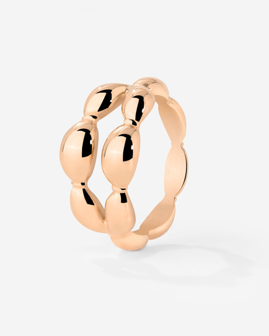 Graceful Curves Ring Roségold