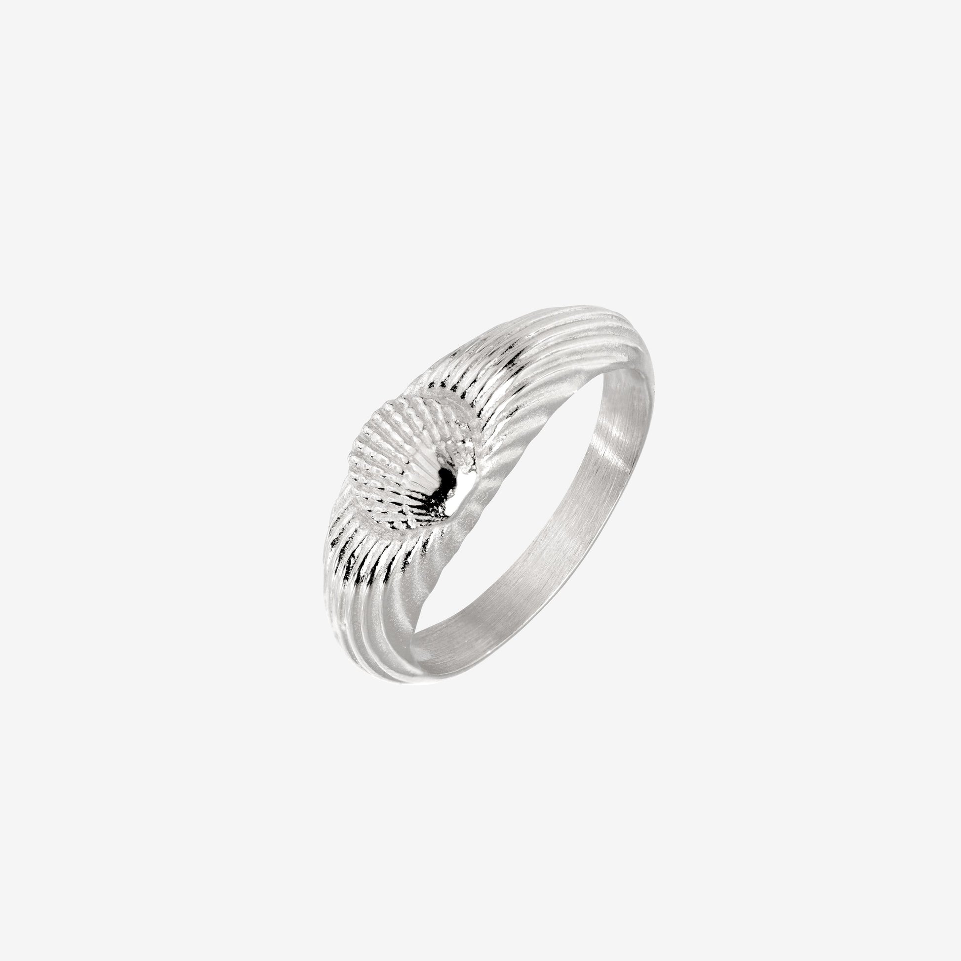 Sea Shell Ring Silber