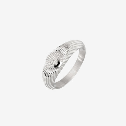 Sea Shell Ring Silber