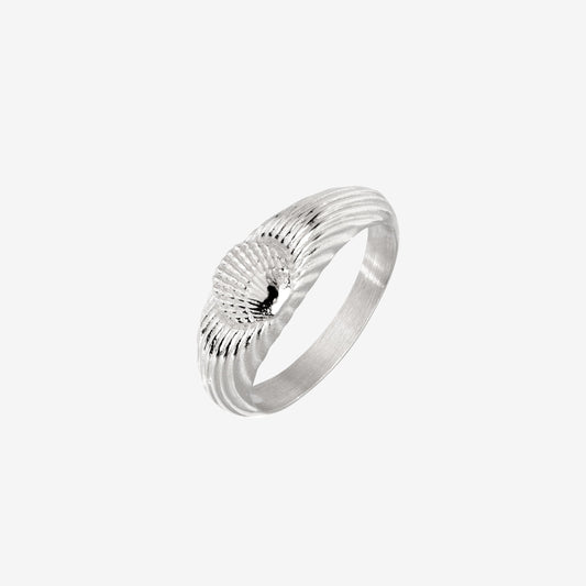 Sea Shell Ring Silber