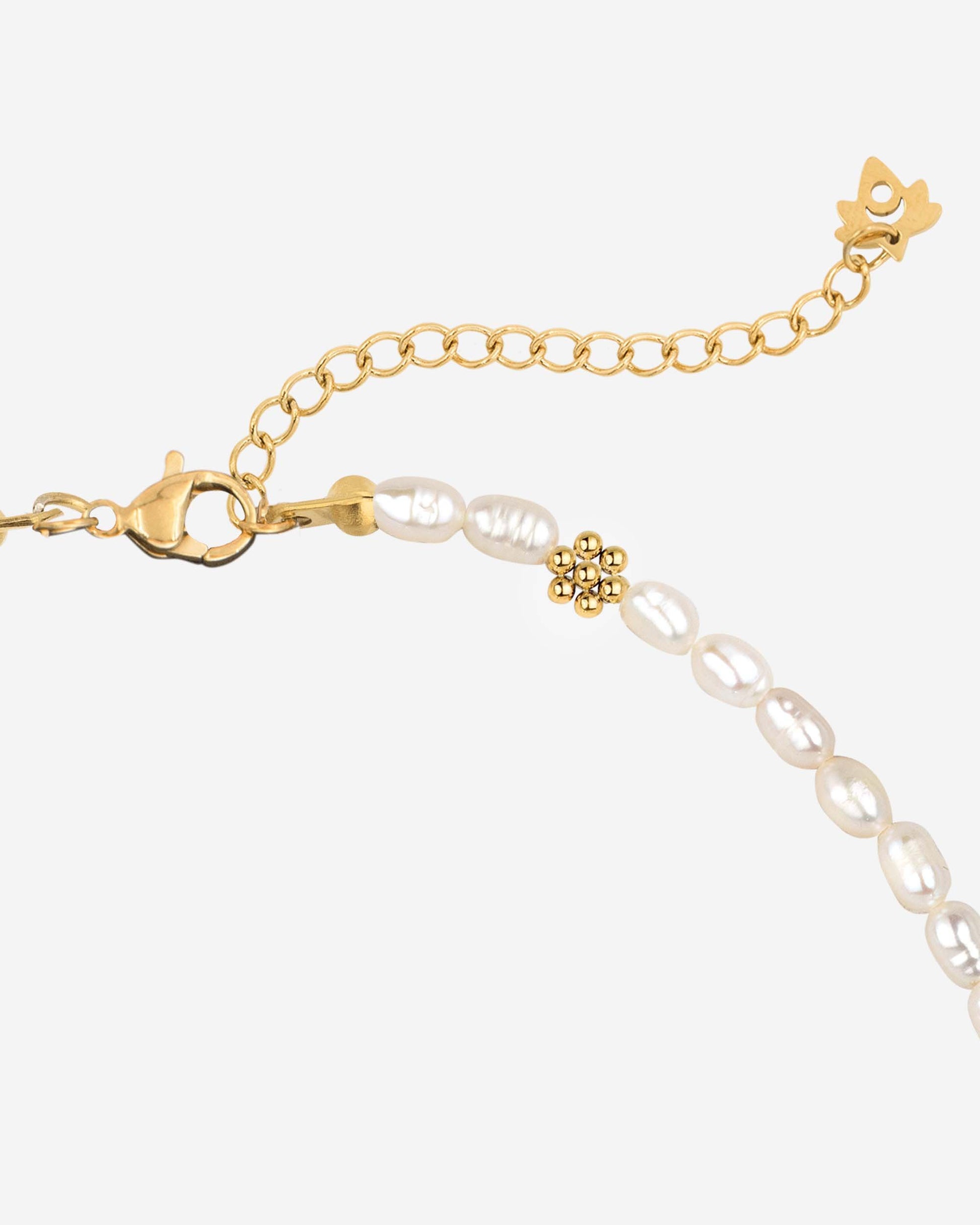 Blossom Pearl Choker Gold
