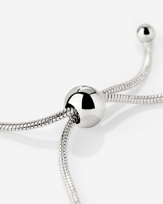 Simple Elegance Y-Necklace Silber