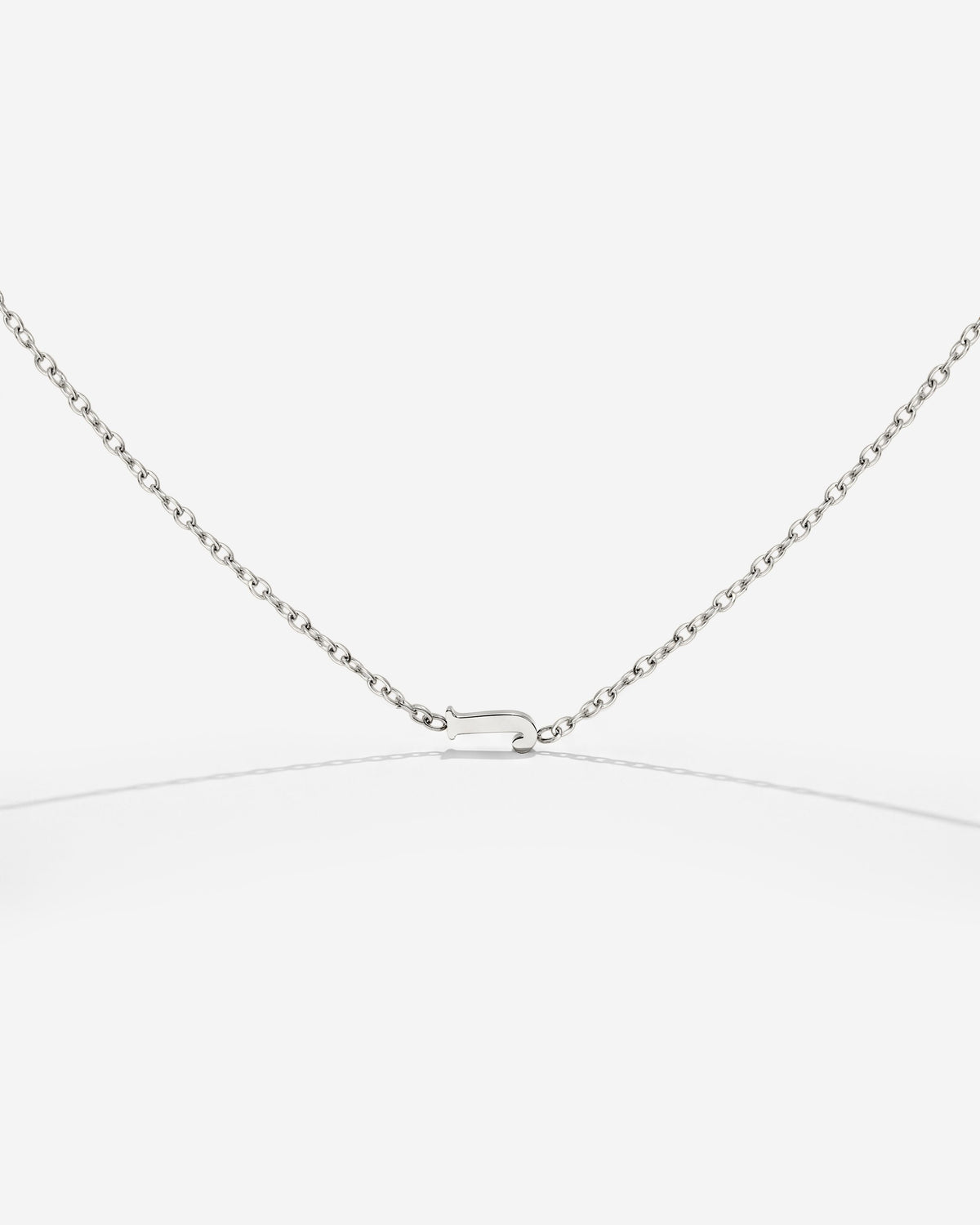 Tiny Letter Necklace