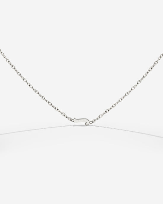 Tiny Letter Necklace