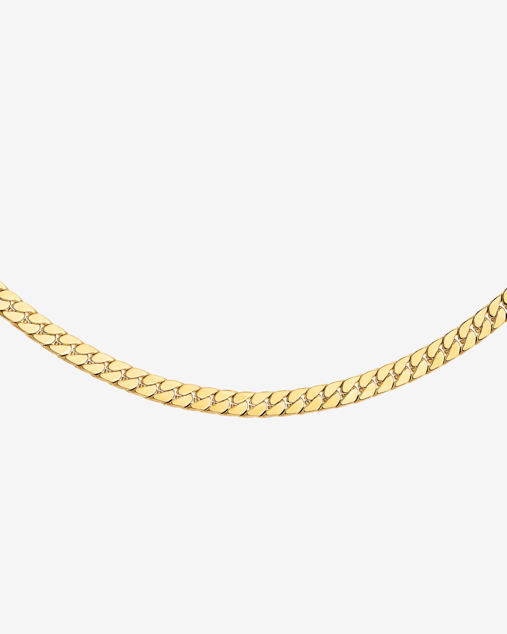 Snaked Necklace Gold