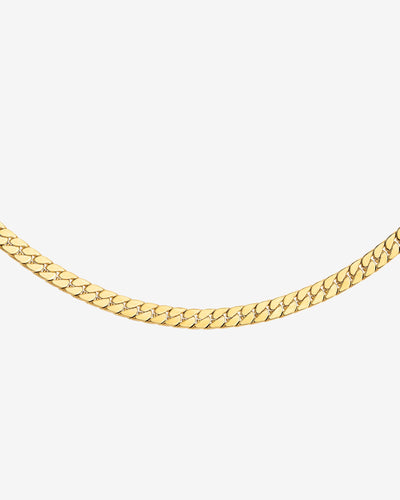 Snaked Necklace Gold