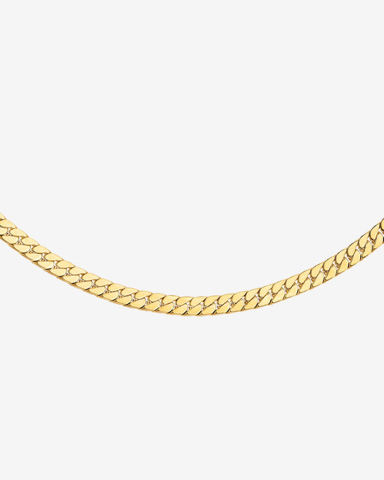 Snaked Necklace Gold