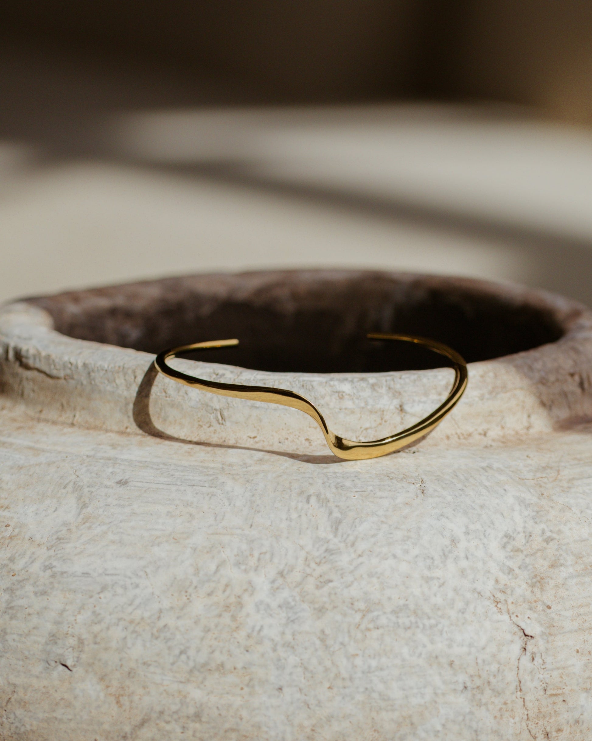Tides Bangle Silber