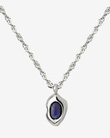 Blue Breeze Necklace Silber