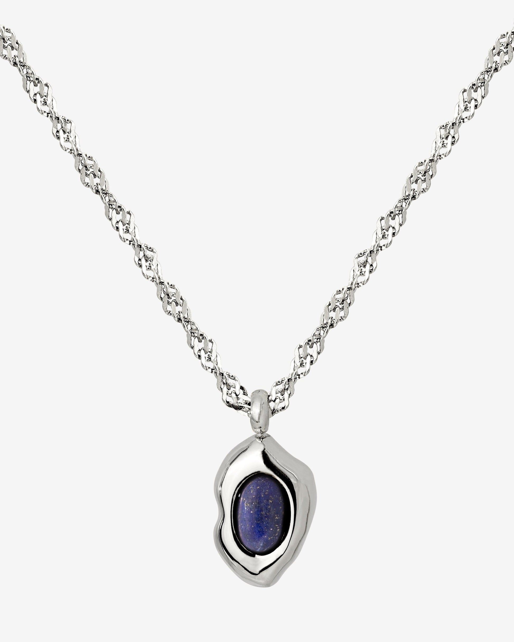 Blue Breeze Necklace Silber