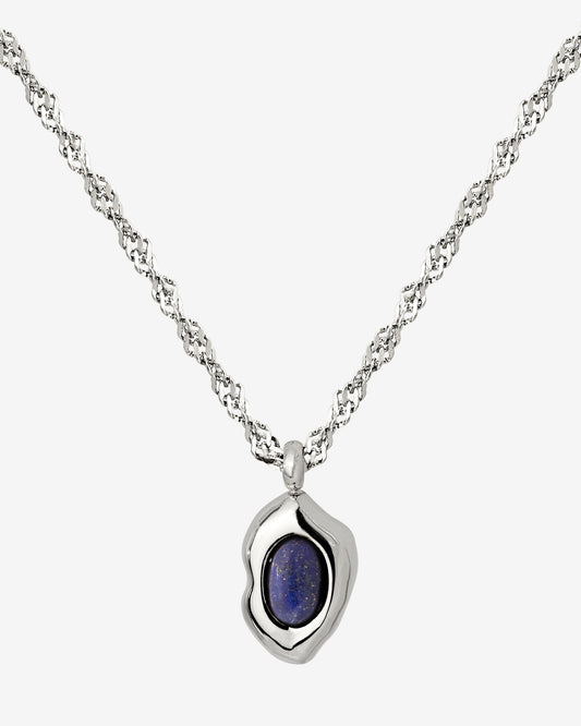 Blue Breeze Necklace Silber