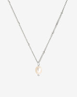 Baby Pearl Necklace Silber