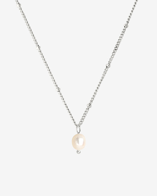 Baby Pearl Necklace Silber