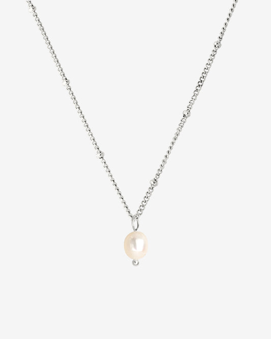 Baby Pearl Necklace Silber