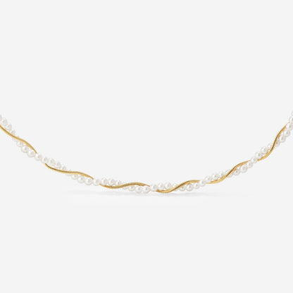 Infinite Bonding Necklace Gold