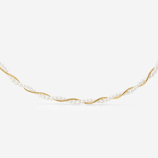 Infinite Bonding Necklace Gold