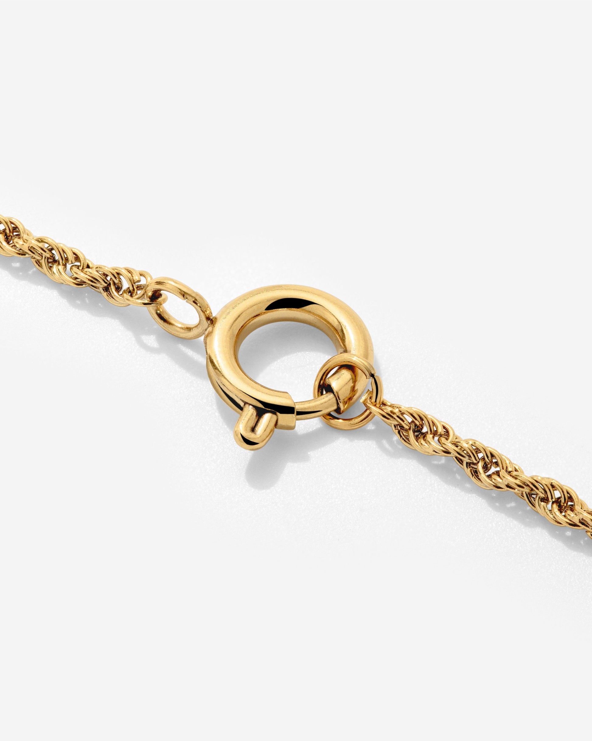 Rope Chain Charm Necklace Set