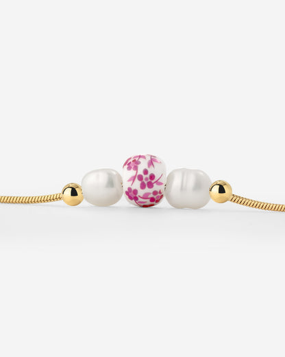 Painted Pink Bracelet