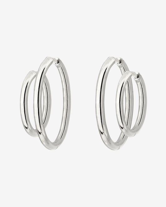 Clean Hoop Bundle Midi Silber