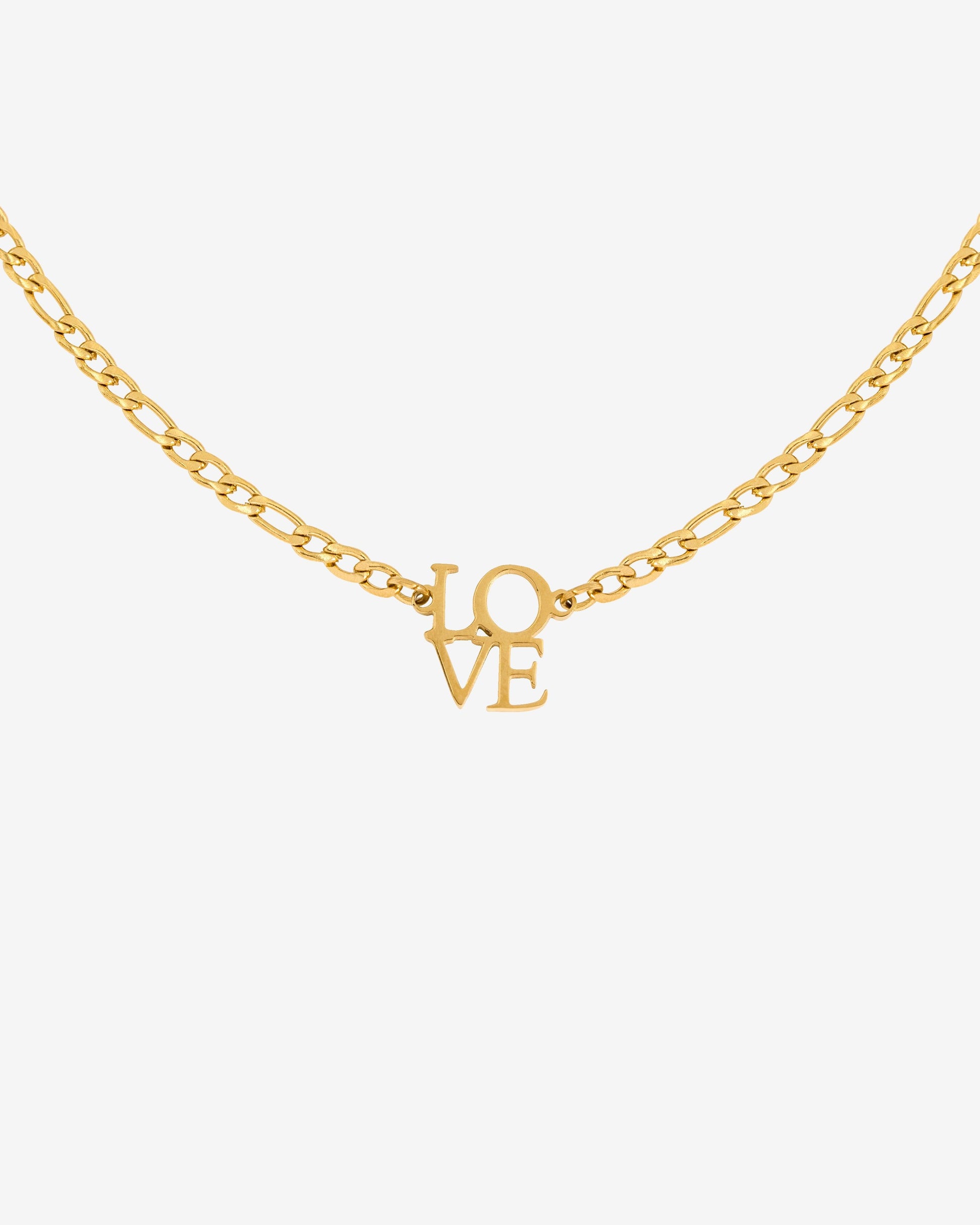 Lots of Love Necklace Gold