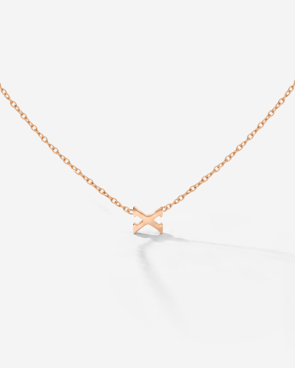 Tiny Letter Necklace