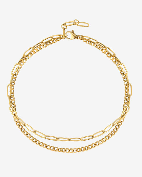 Duo Anklet Gold