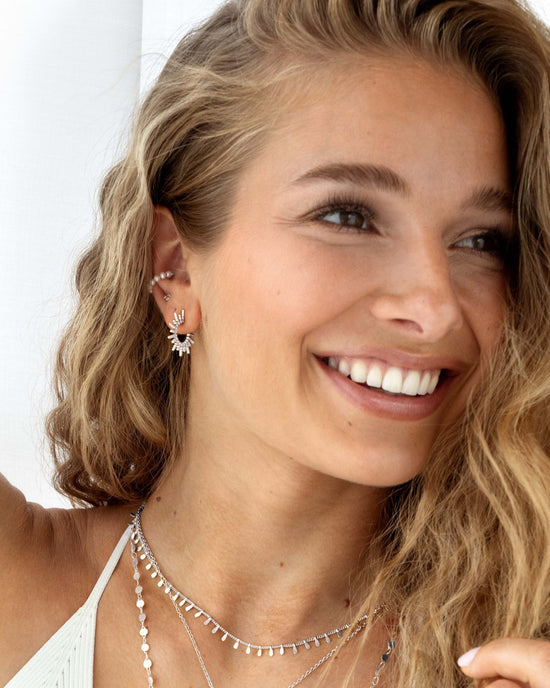 Sunshine Emelie Earrings Silber