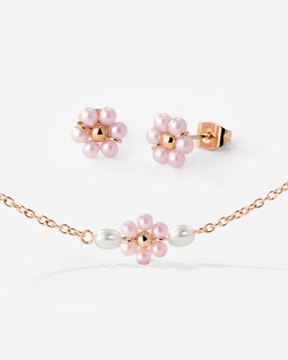 Pretty Pink Daisy Bundle Roségold