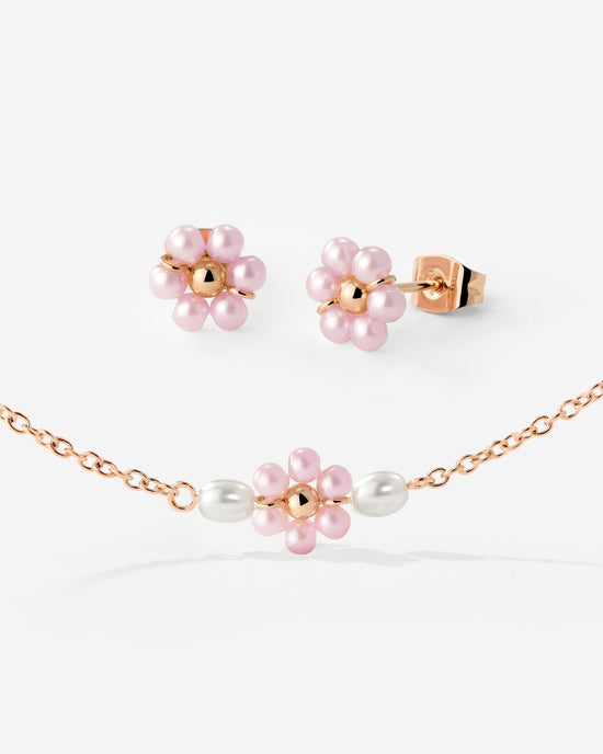 Pretty Pink Daisy Bundle Roségold