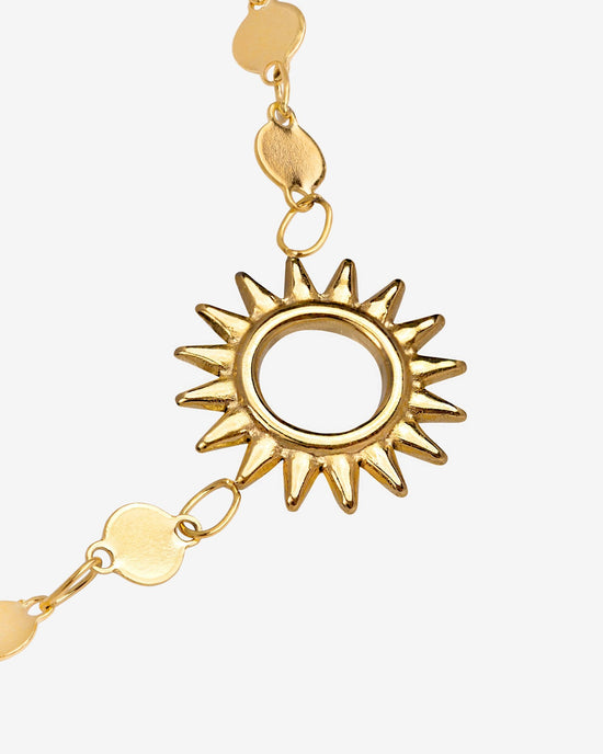 Sunny Side Up Necklace Gold