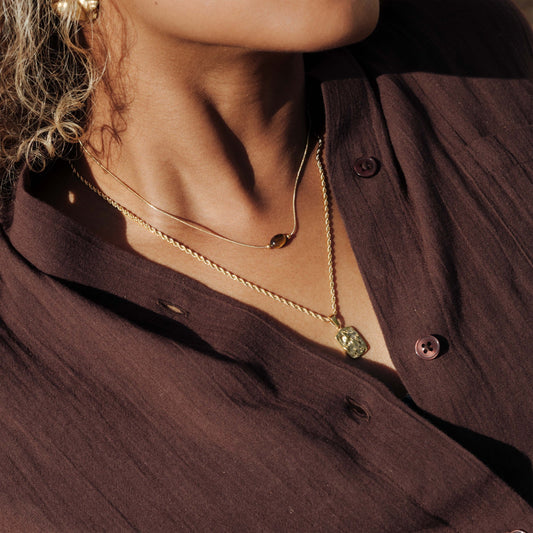 Fata Morgana Necklace Gold