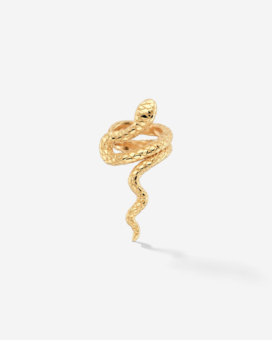 Lola Canny Cobra Ear Cuff Gold