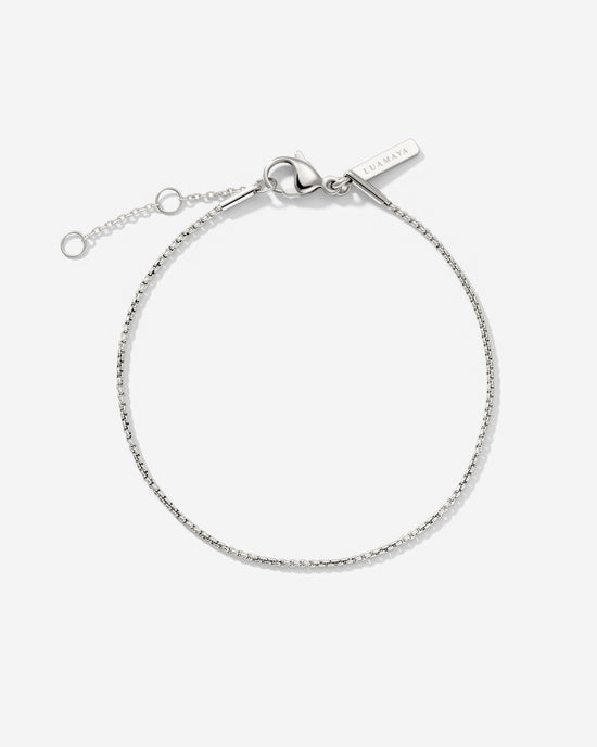 Round Box Chain Bracelet