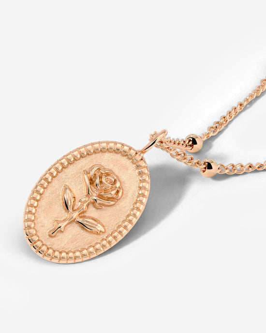 Tale as old as time Necklace Roségold