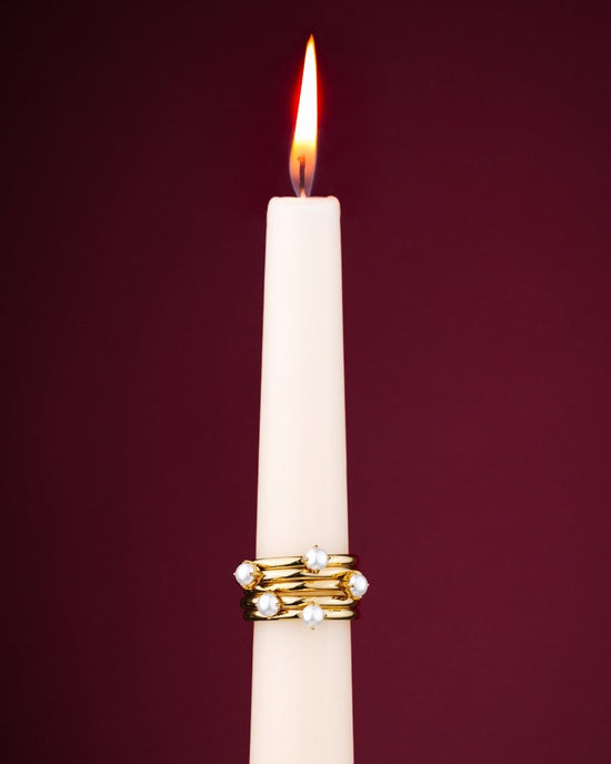 Dream Pearl Ring Gold