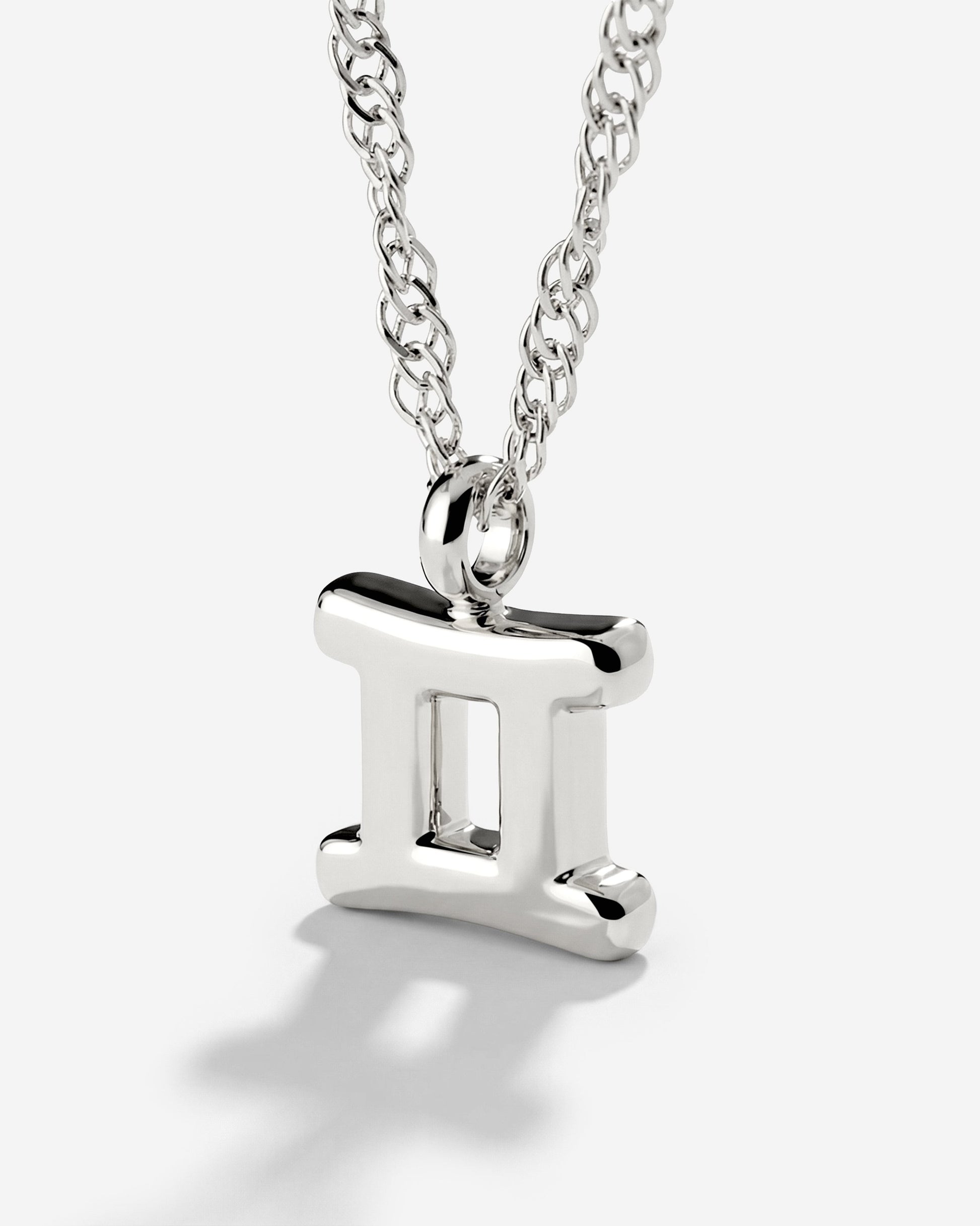 Gemini Bubble Necklace Silber