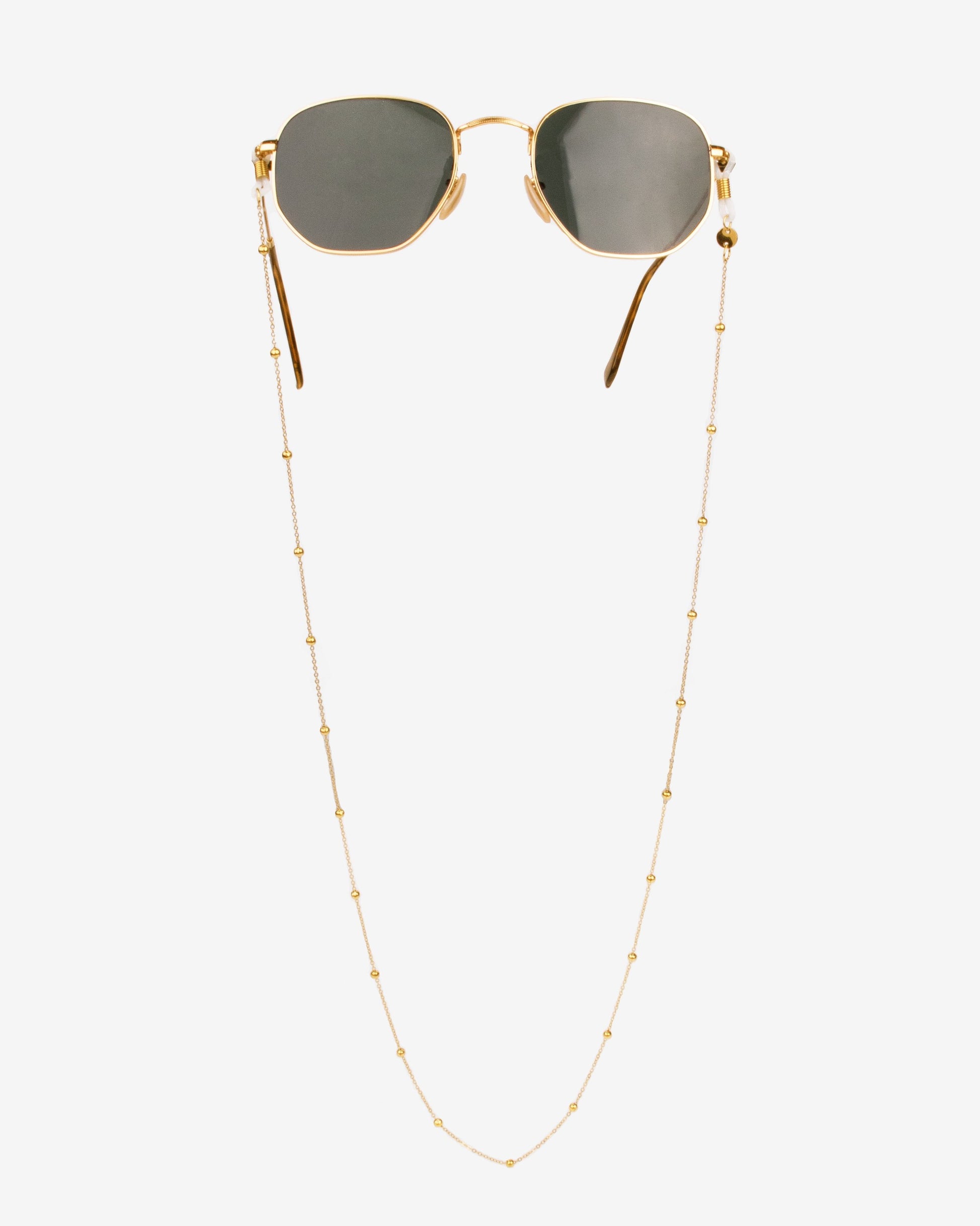 Playa Sunglasses Chain Gold